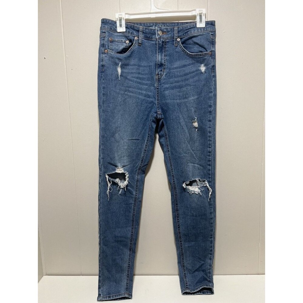 Wild Fable Brand High Rise Skinny Blue Jeans Size 10